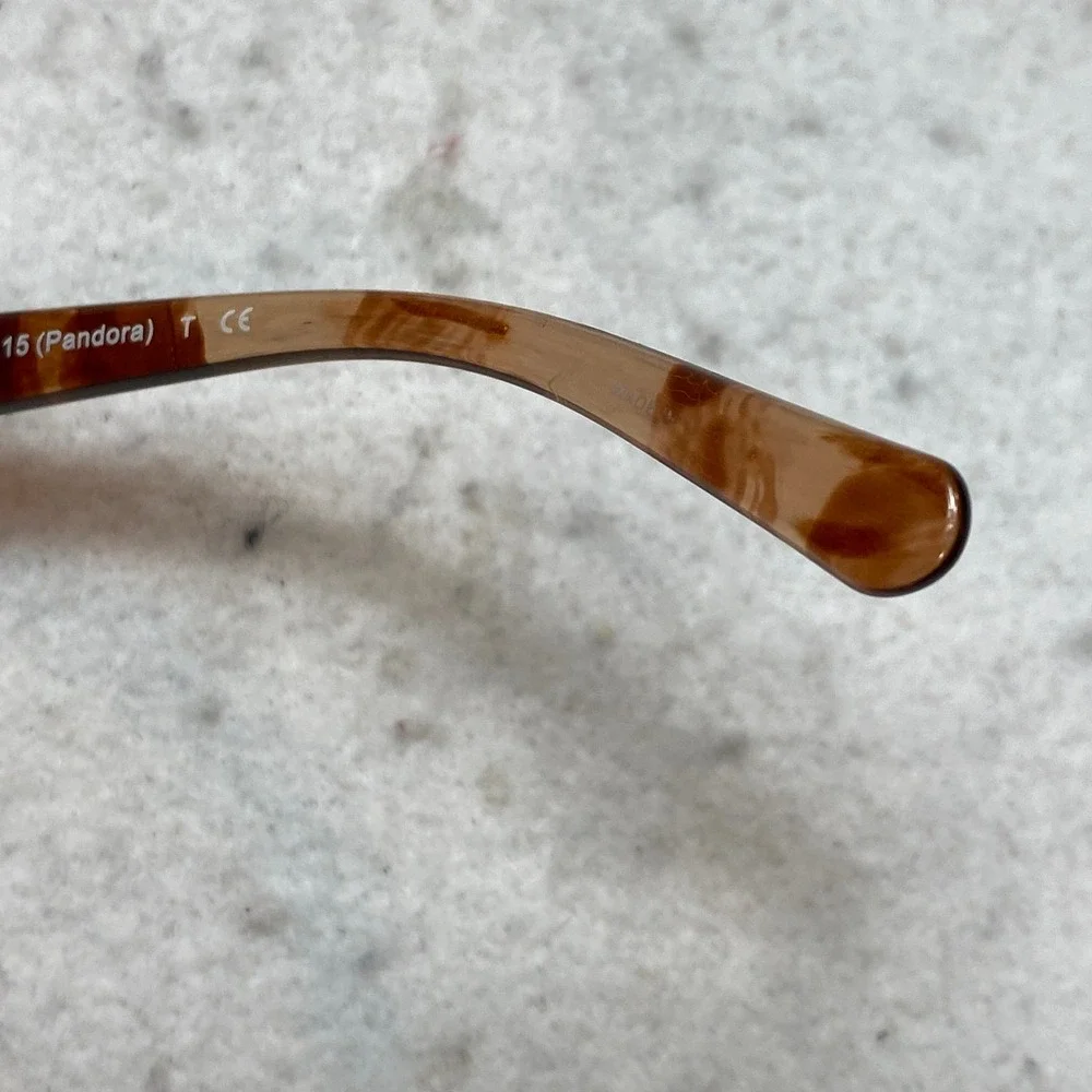 Michael Kors MK1015 Pandora Aviator Sunglasses Rose Gold Mirror Lens 1130R1 58mm - Picture 7 of 14